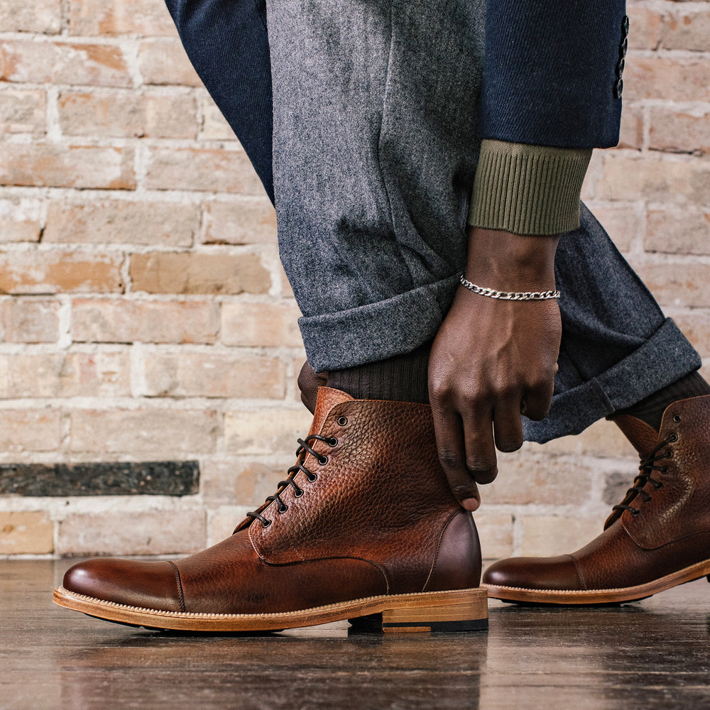 The Rome Boot in Brown