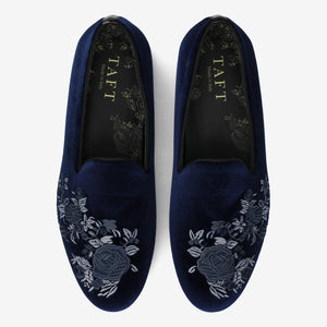 The Estate Slipper in Navy