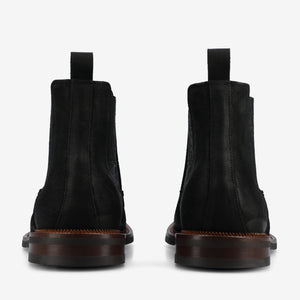 The Glen Boot in Black Suede