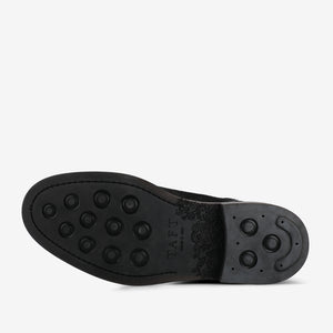 The Glen Boot in Black Suede