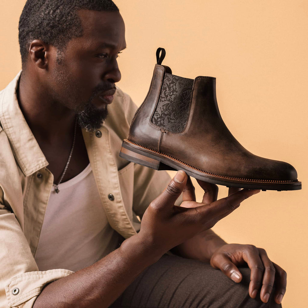 The Glen Boot in Dark Brown