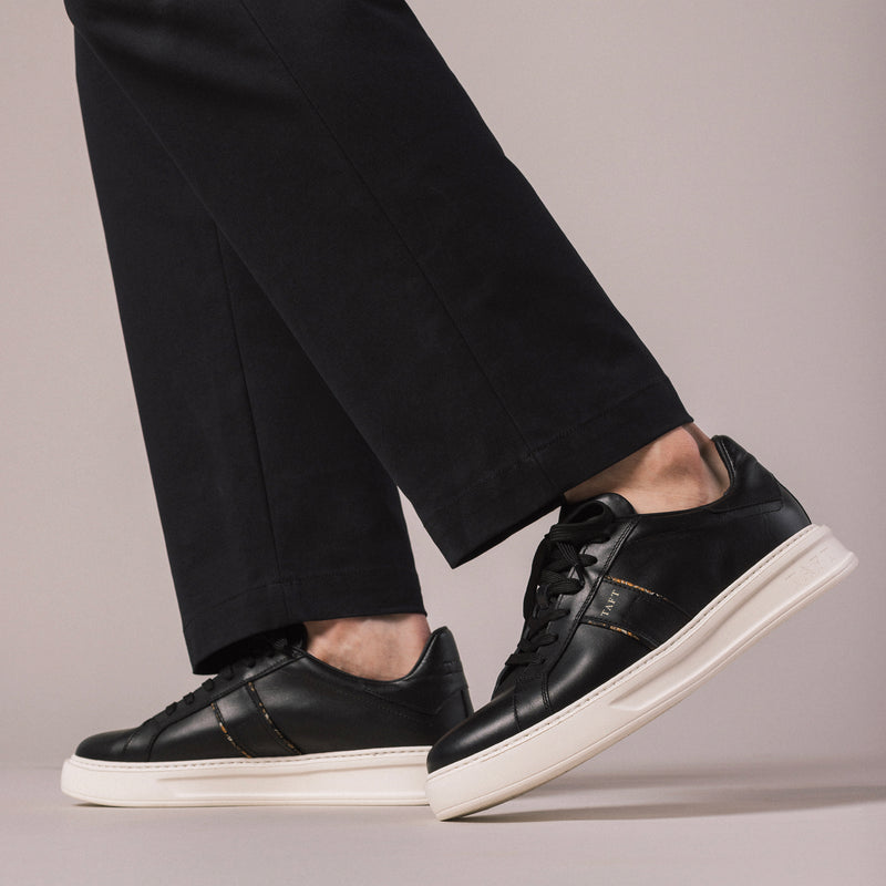The Logan Sneaker in Black