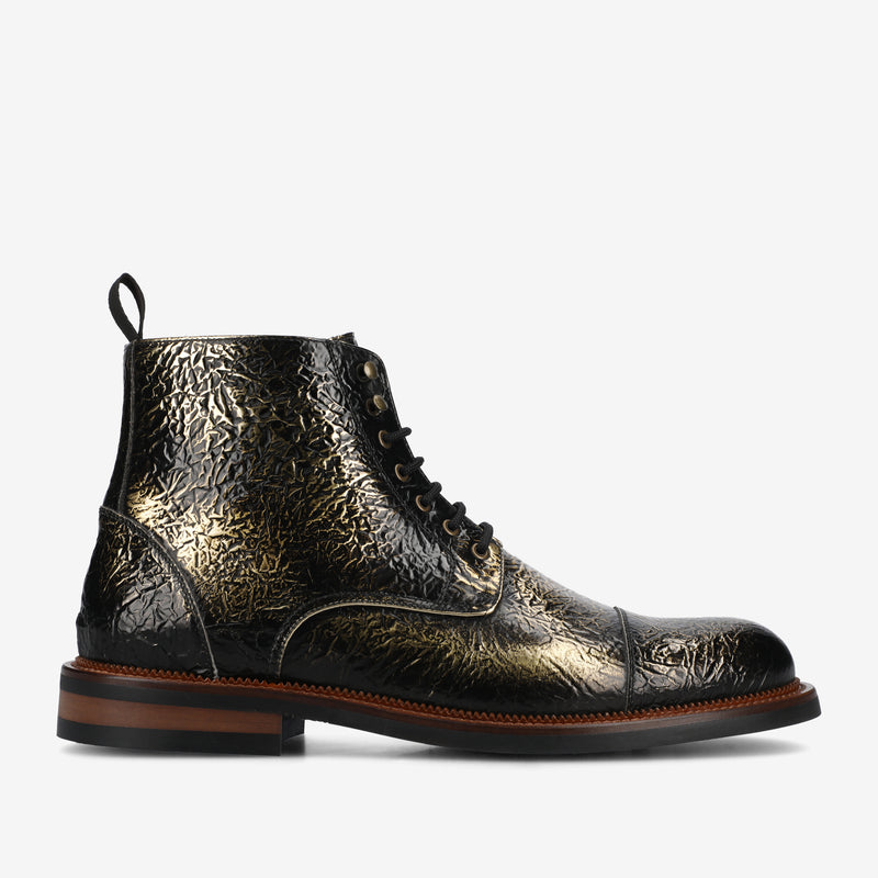 The Rome Boot in Gilded Gold