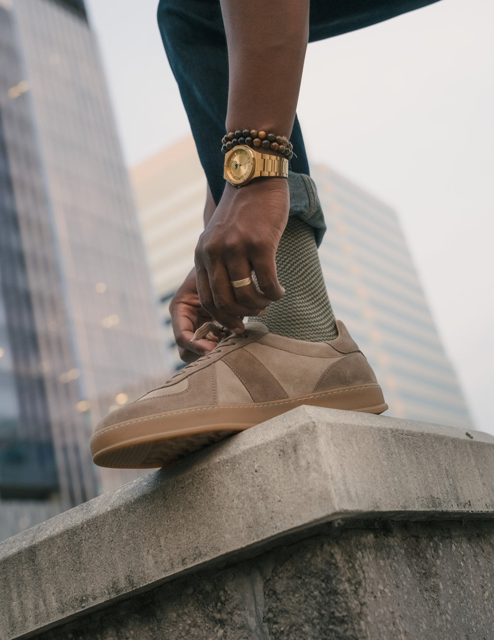 Taft Gatsby Sneaker in Taupe Suede UGC ALEXANDER MACK X TAFT 2025 94 3908d71e 466e 4439 890f 7dd92a98914d